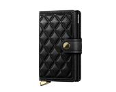 Geldbörse Secrid - Miniwallet Emboss Diamond Premium - Black