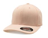 Kappe Yupoong Flexfit Pastel Melange Cap Peach