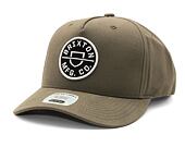 Kappe Brixton Crest C MP Snapback - Cinder Grey