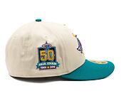 Kappe New Era 59FIFTY Low Profile "Melted Cream" Pin - Anaheim Angels - Cream