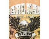 T-Shirt Karl Kani Signature Washed Eagle Tee Beige