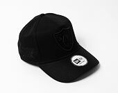 Kappe New Era - 9FORTY A-Frame Monochrome - Las Vegas Raiders - Black
