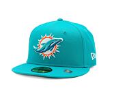 Kappi New Era - 59FIFTY - Miami Dolphins - Teamfarbe