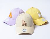 Damen Kappe New Era - 9FORTY League Essential - LA Dodgers - Beige / Camel