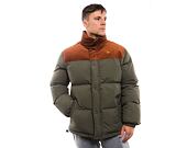 Jacke New Era - Canvas Puffer - New Olive / Brown