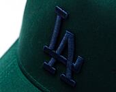 Kappe New Era - 9FORTY A-Frame MLB League Essential - LA Dodgers - Green / Navy