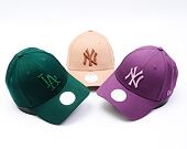 Damen Kappe New Era - 9FORTY Womens MLB Metallic - NY Yankees - Beige