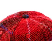 Kappe New Era - 59FIFTY Retro Crown Harris Tweed - Red