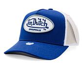 Kappe Von Dutch - Trucker Boston - Caps - Cot Twill - Blue/White