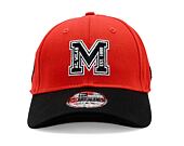 Kappe New Era - M Logo 39THIRTY - AC Milan - Scarlet / Black