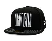 Kappe New Era - Wordmark 59FIFTY - Black / White
