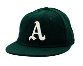 Kappe New Era - MLB Heritage 9FIFTY Retro Crown - Oakland Athletics - Kelly Green / White