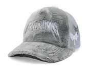 Kappe Reflection Luxury Fuzzy Trucker - Cloud Grau / Weiß