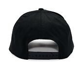 Kappe New Era - MLB Metallic Patch 9FORTY A-Frame - NY Yankees - Black / Silver