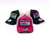 Kappe New Era - MLB City Patch 9FORTY Trucker - LA Dodgers - Burgundy