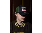 Kappe New Era - Buffalo Patch 9FORTY Trucker - Black / New Olive