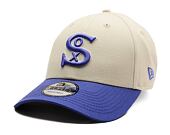 Kappe New Era - MLB World Series Patch 9FORTY - Chicago White Sox - Cream / Blue