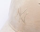 Damen Kappe New Era - MLB Diamante Velour 9FORTY - NY Yankees - Stone