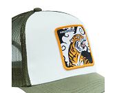 Kappe Capslab - Trucker Angry Tiger - Green