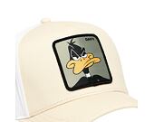 Kappe Capslab - Trucker Looney Tunes - Daffy Duck - Cream / White