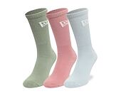 Socken New Era - Flag Collection - Pastel Green Pink Blue