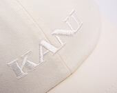 Kappe Karl Kani - Retro Distress Dad Cap - off white