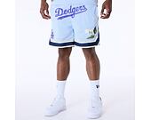 Shorts New Era - MLB Floral Mesh - LA Dodgers - Pastel Blue