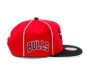 Kappe Mitchell & Ness - Chicago Bulls - Pipe Snapback - Red