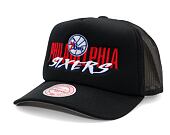 Kappe Mitchell & Ness - Philadelphia 76Ers - Year Of The Snake Trucker Hwc - Black