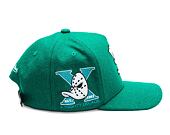 Kappe Mitchell & Ness - Anaheim Ducks - Kicking Wool Pro Strapback Vntg - Teal