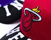 Kappe Mitchell & Ness - Miami Heat - Underarch Pro Snapback - Red