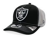 Kappe New Era - NFL Contrast Stitch 9SEVENTY Stretch-Snap - Las Vegas Raiders - Black