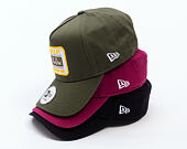 Kappe New Era - Branded Washed Patch 9FORTY A-Frame - Navy