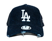Damen Kappe New Era - MLB Denim 9FORTY Trucker - LA Dodgers - Navy