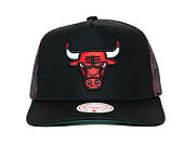 Kappe Mitchell & Ness - NBA Tremor Trucker - Chicago Bulls - Black