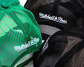 Kappe Mitchell & Ness - NBA Big Champ Trucker - Golden State Warriors - Black