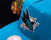 Kappe Mitchell & Ness - NHL Tremor Trucker - San Jose Sharks - Teal