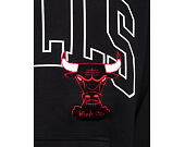 Pullover Mitchell & Ness - NBA Logo Over Hoodie - Chicago Bulls - Black
