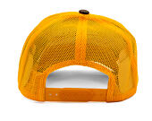 Kappe Brixton - Alpha Block X C Mp Mesh Cap - Golden Glow/Off White/Deep Brown