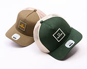 Kappe Brixton - Alpha Block X C Mp Mesh Cap - Dark Forest/Off White