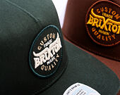 Kappe Brixton - Gibson C Np Mp Trucker Hat - Deep Forest/Deep Forest
