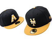 Kappe New Era - MLB 59FIFTY Day - NY Mets - Black & Gold
