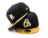 Kappe New Era - MLB 59FIFTY Day - Baltimore Orioles - Black & Gold