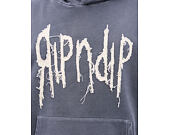 Pullover Rip N Dip - Insano Distressed Hoodie Charcoal Vintage Wash