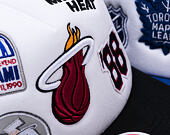 Kappe Mitchell & Ness - Gridlock Trucker - Miami Heat - White