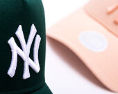 Kappe New Era - MLB League Essential 9FORTY Trucker - NY Yankees - Dark Green / White