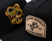 Kappe Brixton - Danforth C Np Mp Trucker Hat - Black/Black