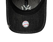 Damen Kappe New Era - MLB Wash & Distressed Denim 9TWENTY - NY Yankees - Black