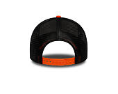 Kinder Kappe New Era - Racing Foam 9FORTY Trucker - Orange / White