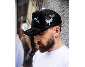 Kappe Reflection Luxury Fuzzy Trucker - Black Midnight Contrast